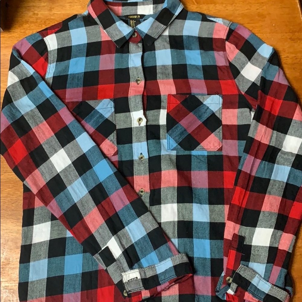 Flannel button up